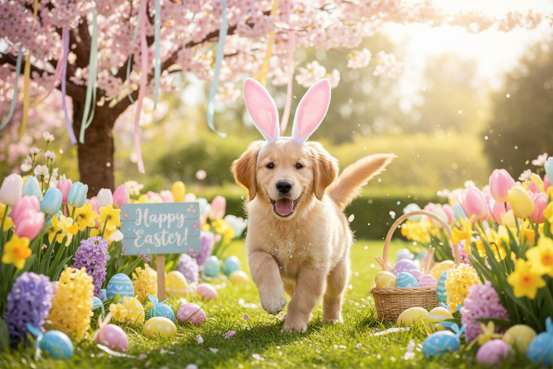 🐰 Hoppy Easter! Healthy Treats and Fun for Your Pup