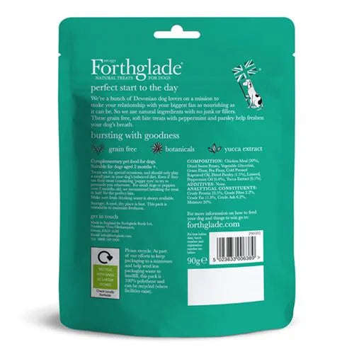 Forthglade Fresh Breath Soft Bites with Peppermint & Parsley